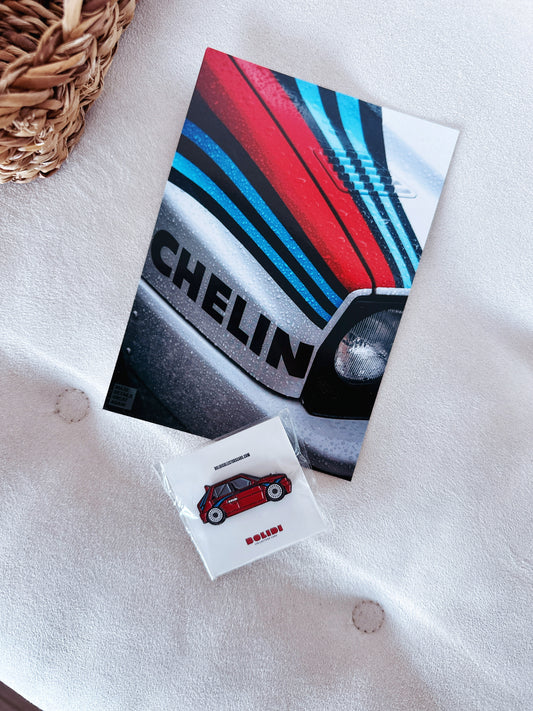 Make Details Great Again - Lancia Delta Postcard