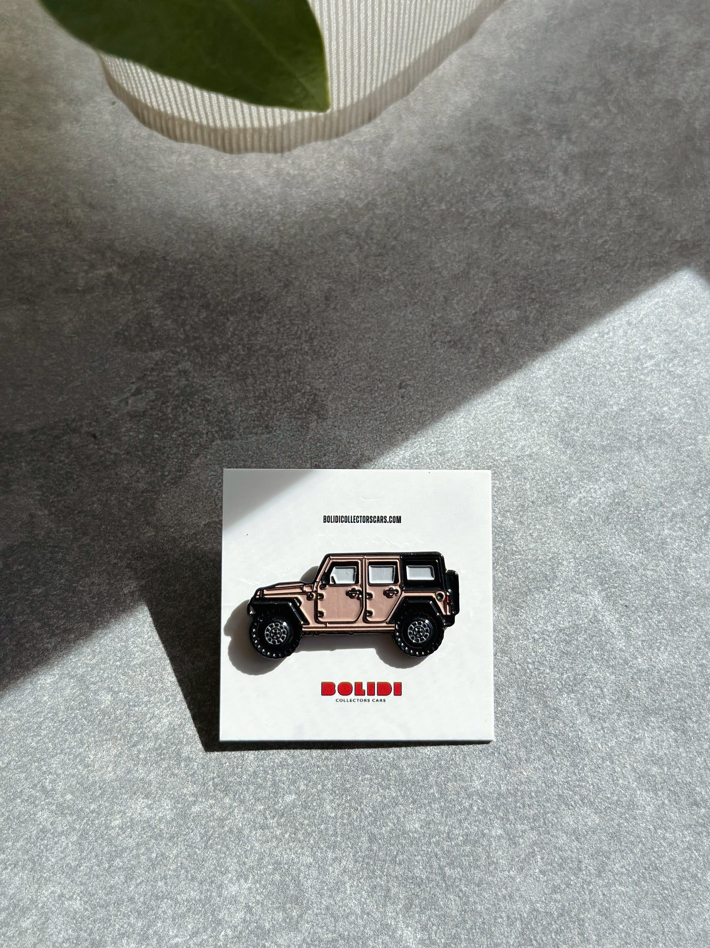 Jeep Wrangler Unlimited JK Enamel Pin - The Ultimate Off-Road Icon