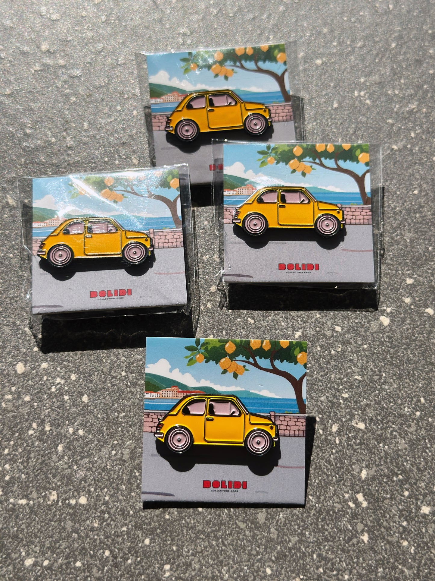 Fiat 500 - Enamel Pin | The Italian icon of timeless design