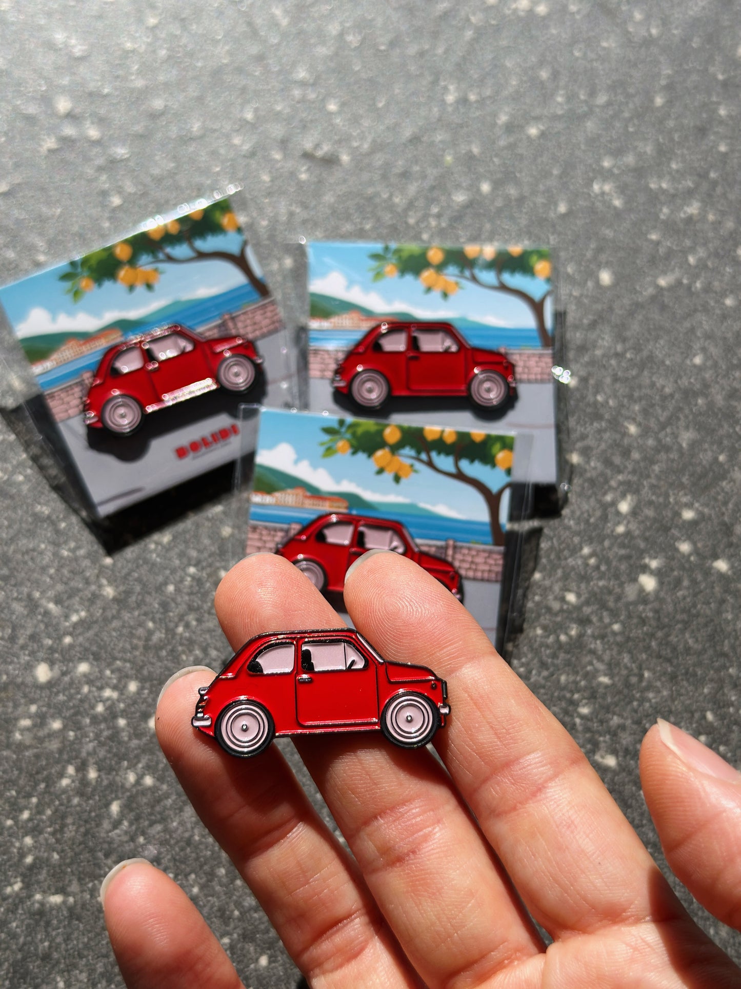 Fiat 500 - Enamel Pin | The Italian icon of timeless design