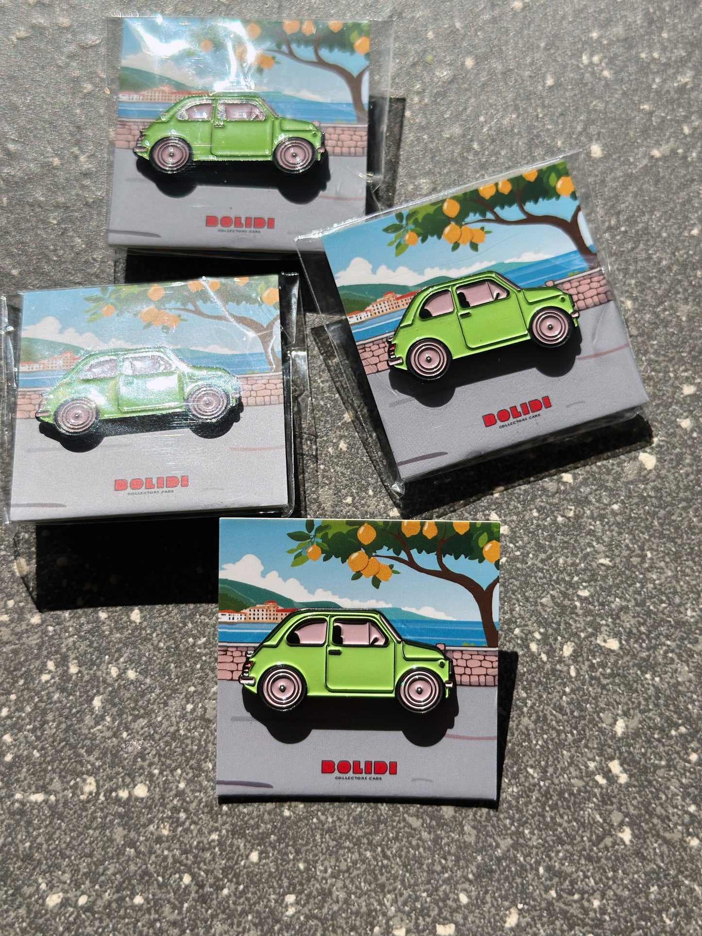 Fiat 500 - Enamel Pin | The Italian icon of timeless design