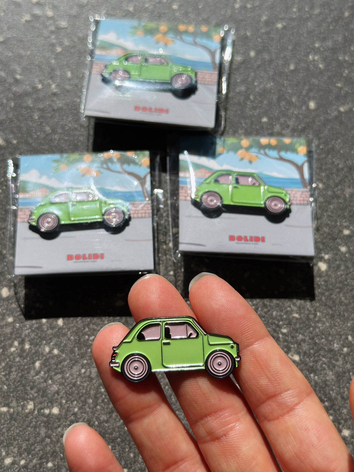 Fiat 500 - Enamel Pin | The Italian icon of timeless design
