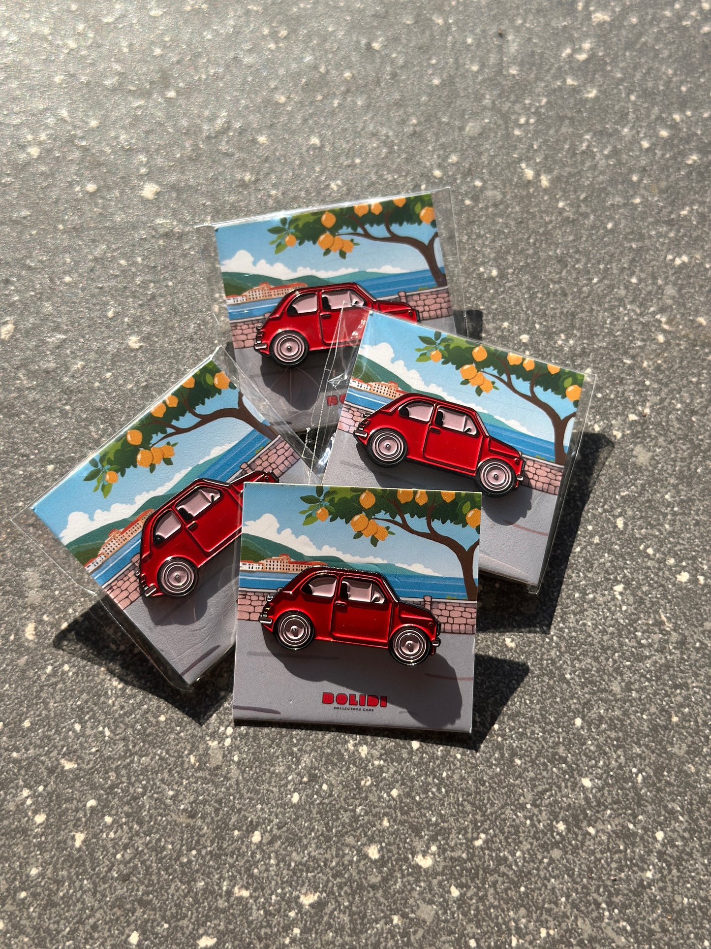 Fiat 500 - Enamel Pin | The Italian icon of timeless design