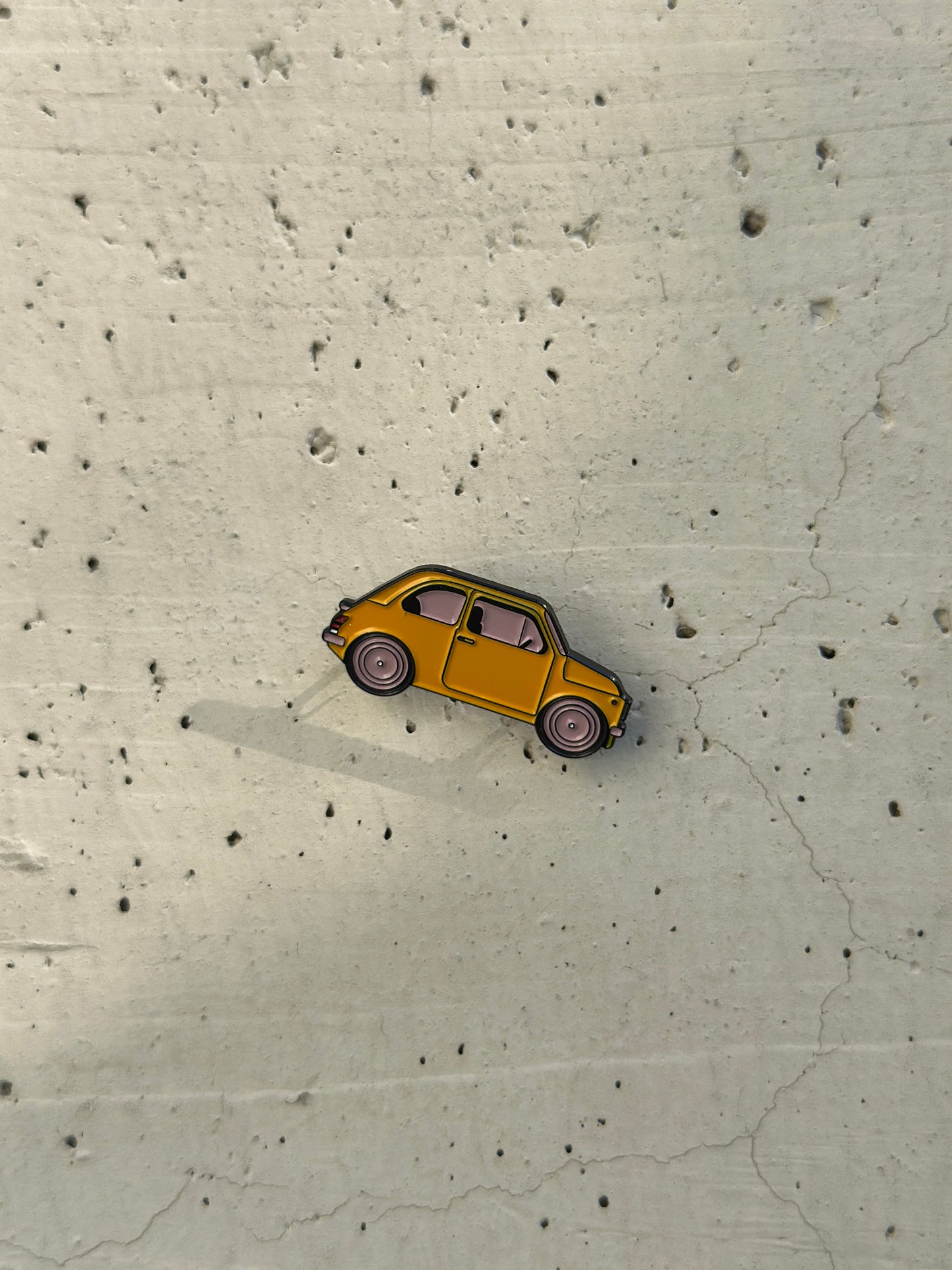 Fiat 500 - Enamel Pin | The Italian icon of timeless design