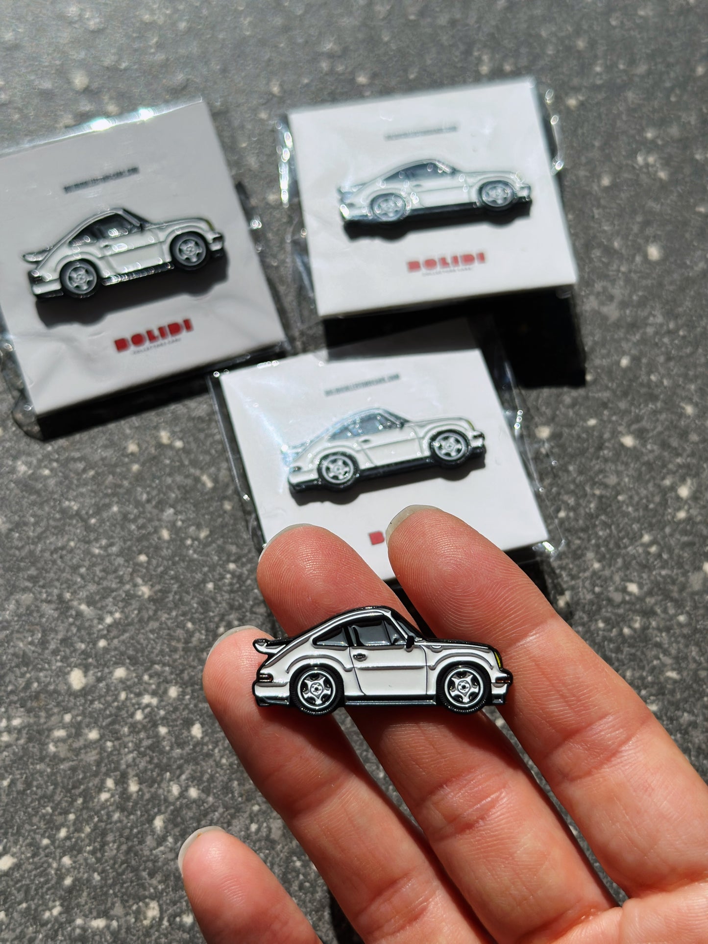 Porsche 911 Carrera 3.2 Enamel Pin | A Tribute to the Iconic 80s Sports Car
