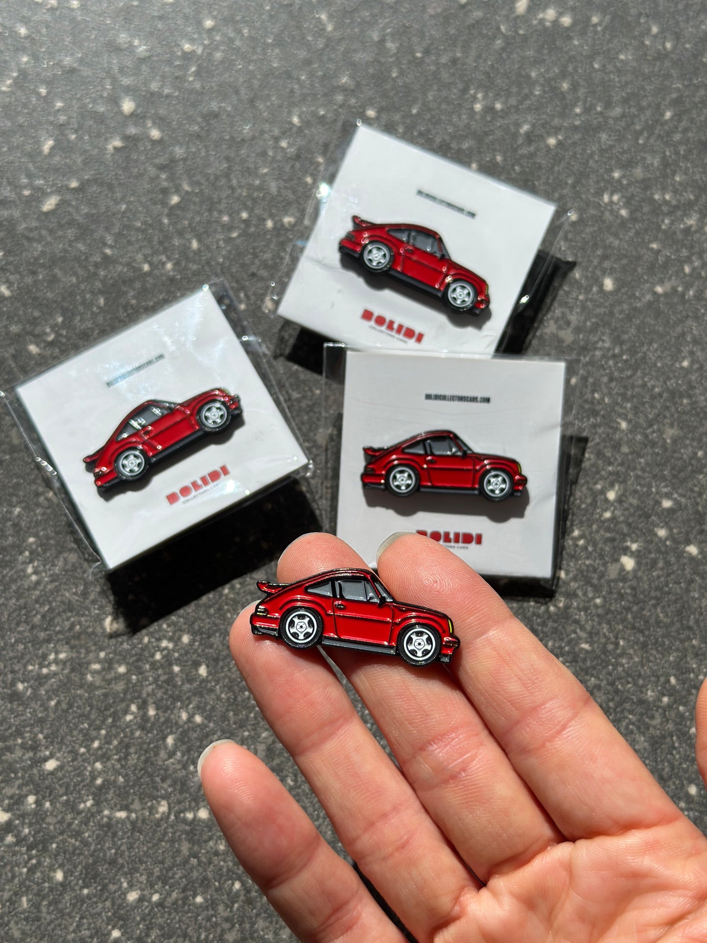Porsche 911 Carrera 3.2 Enamel Pin | A Tribute to the Iconic 80s Sports Car
