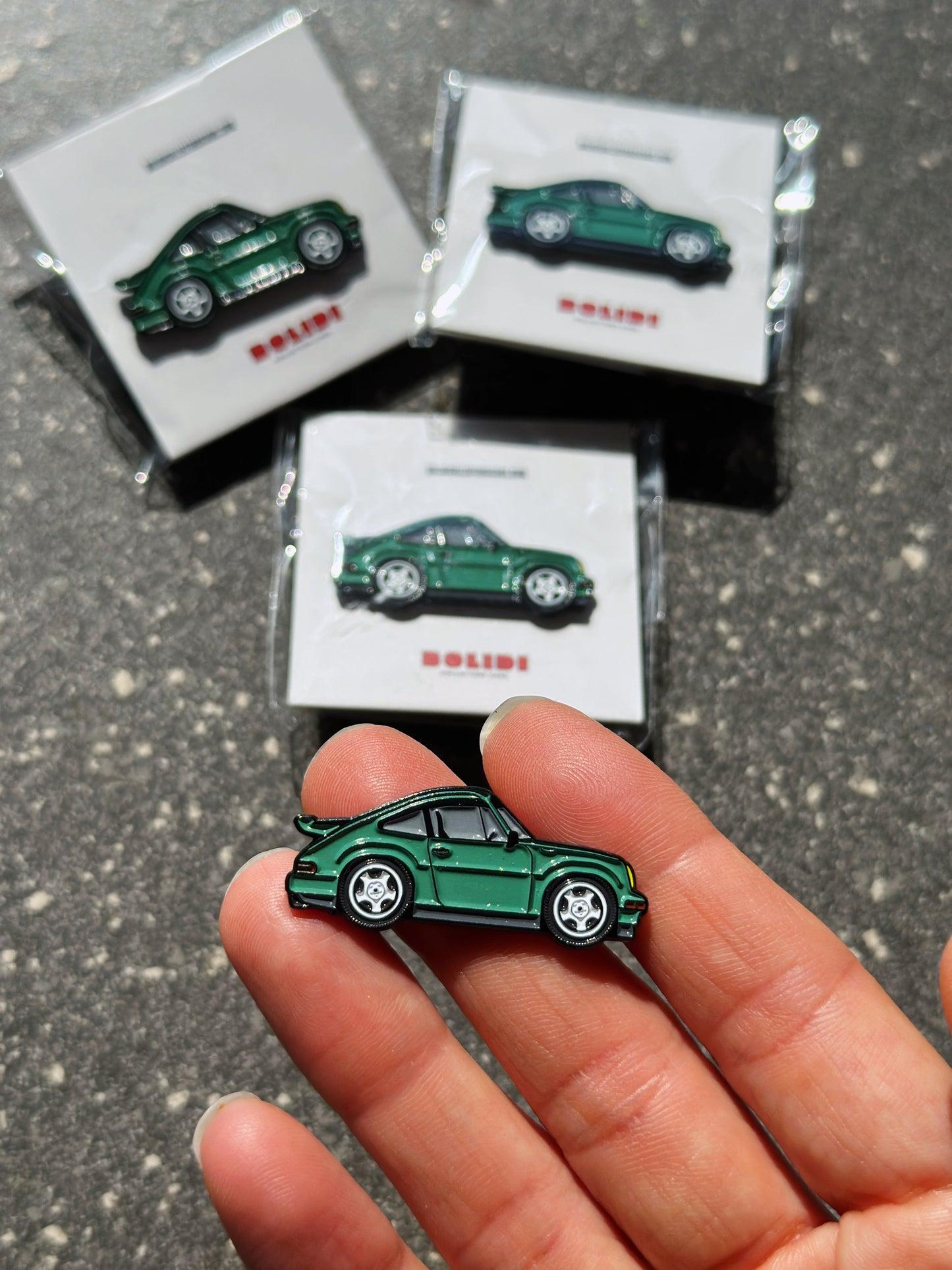 Porsche 911 Carrera 3.2 Enamel Pin | A Tribute to the Iconic 80s Sports Car