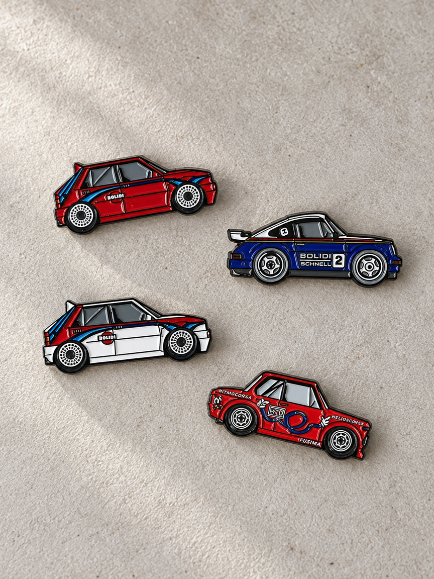 Racing Liveries Pins Bundle Set