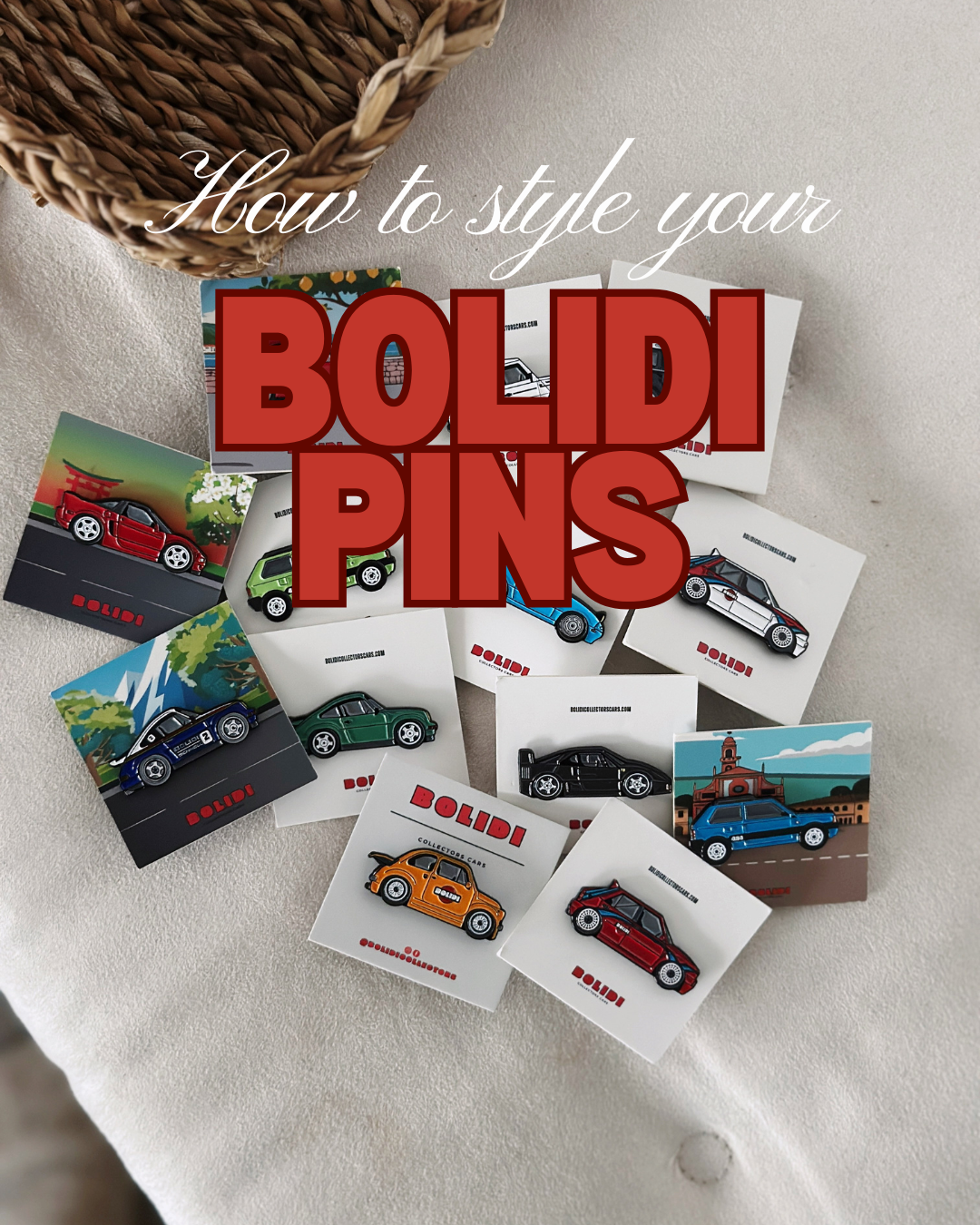 How to style your Bolidi pins