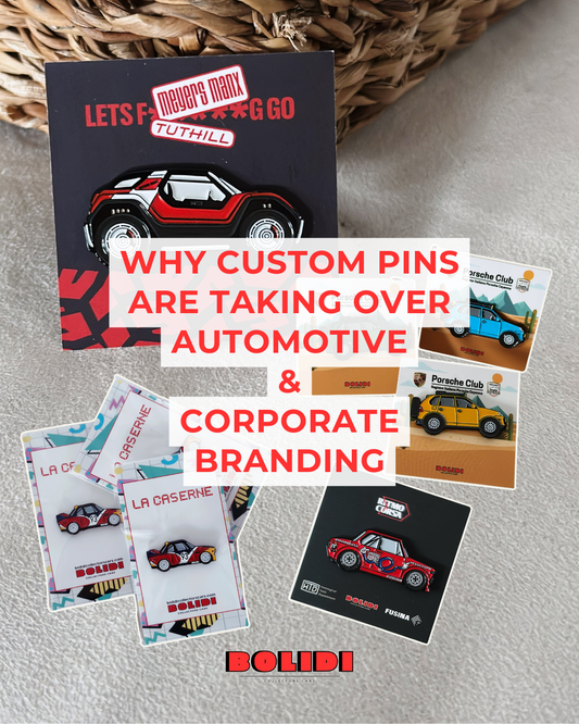 Why Custom Pins Are Taking Over Automotive and Corporate Branding