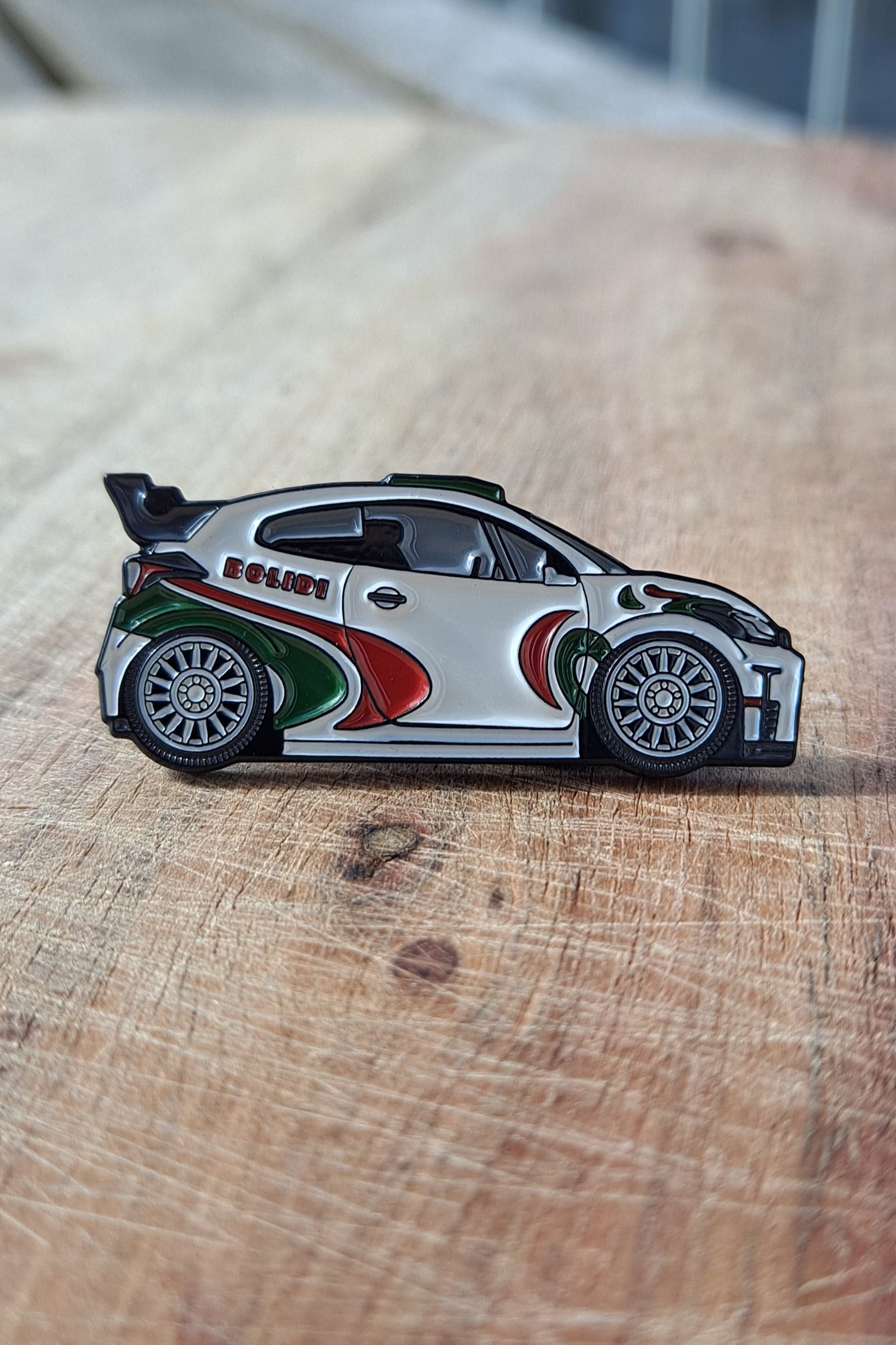 Yaris GR Bolidi Scuderia Enamel Pin - Celebrate Rally Excellence