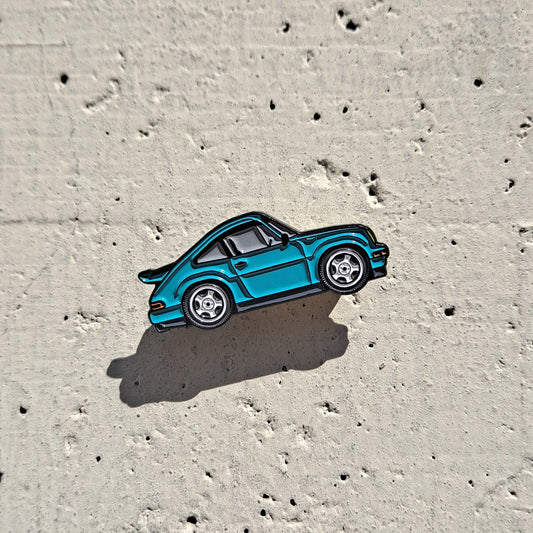 Porsche 911 Carrera 3.2 Enamel Pin | A Tribute to the Iconic 80s Sports Car