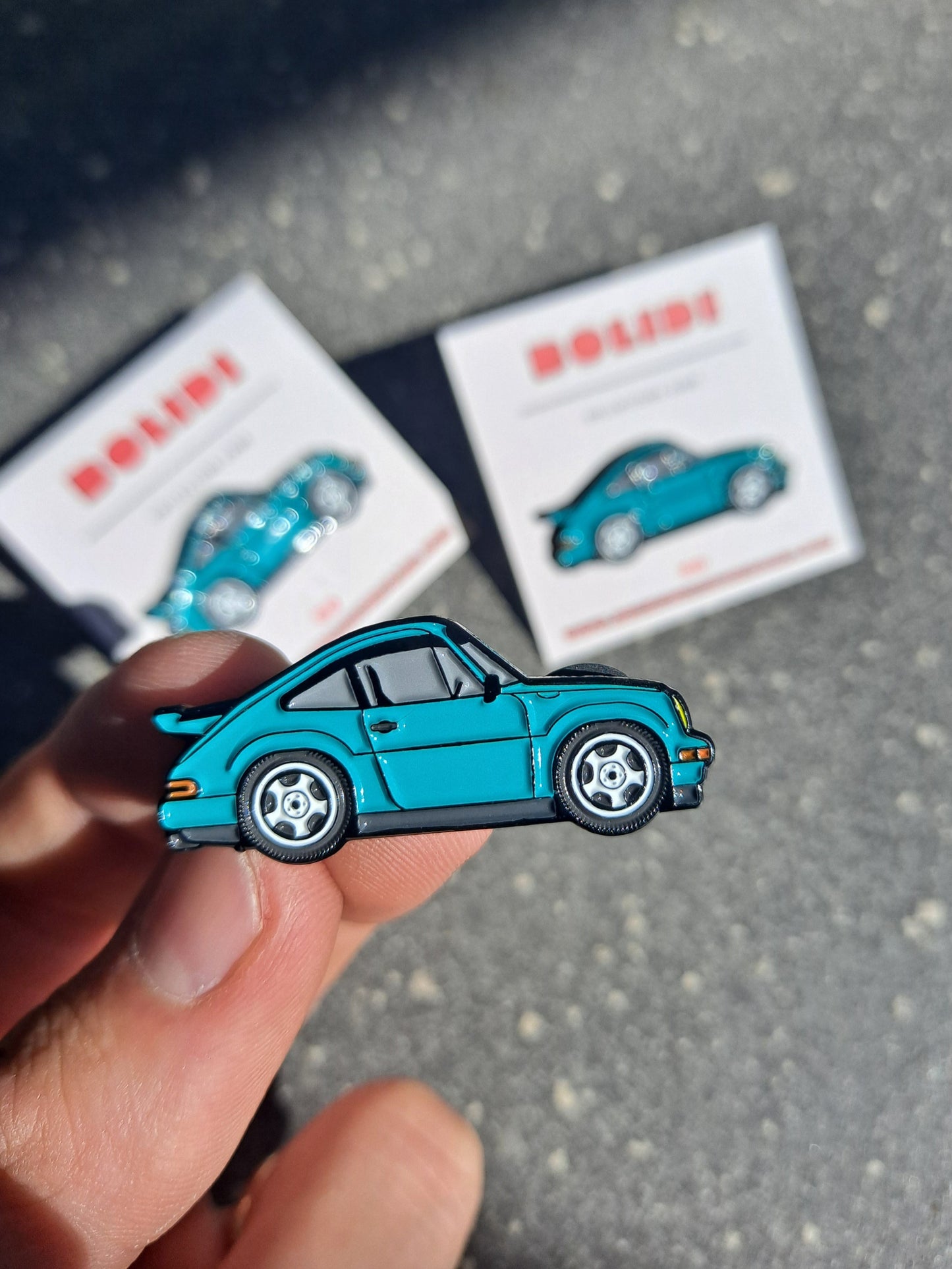 Porsche 911 Carrera 3.2 Enamel Pin | A Tribute to the Iconic 80s Sports Car