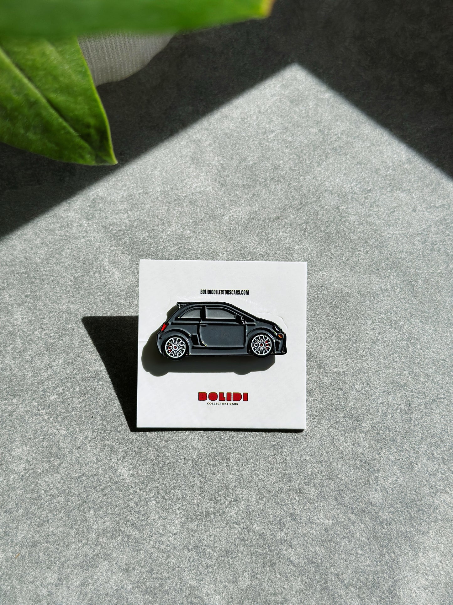 595 Abarth Enamel Pin - Tribute to an Italian Racing Icon