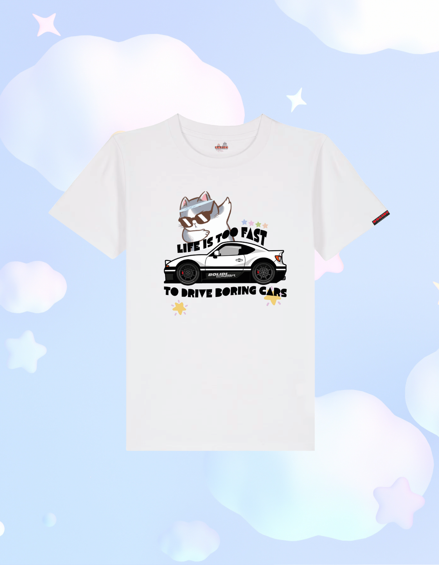 Kids T-Shirt - Life is Too Fast to Drive Boring Cars Toyota GR86