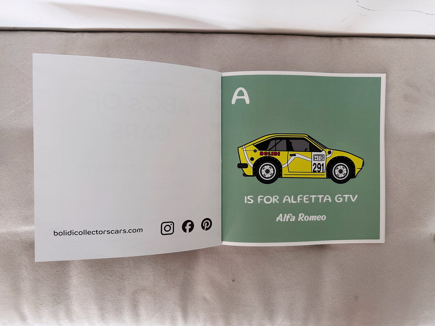 🚗 ABC delle Auto – Edizione Youngtimer. 26 lettere da imparare. 26 auto da scoprire. Un viaggio alfabetico su quattro ruote.