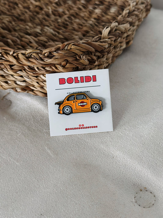 Abarth Fiat 500 1971 Enamel Pin | Celebrate the Original Pocket Rocket