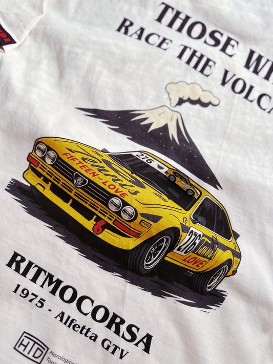 Bolidi x Ritmocorsa HTD - Alfa Romeo Alfetta GTV Tee + Pin old