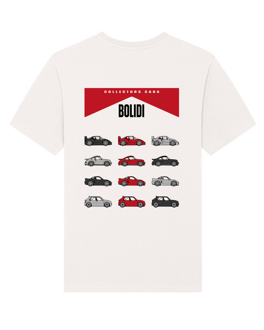 Bolidi Collectors Cars back white tee Marlboro t-shirt