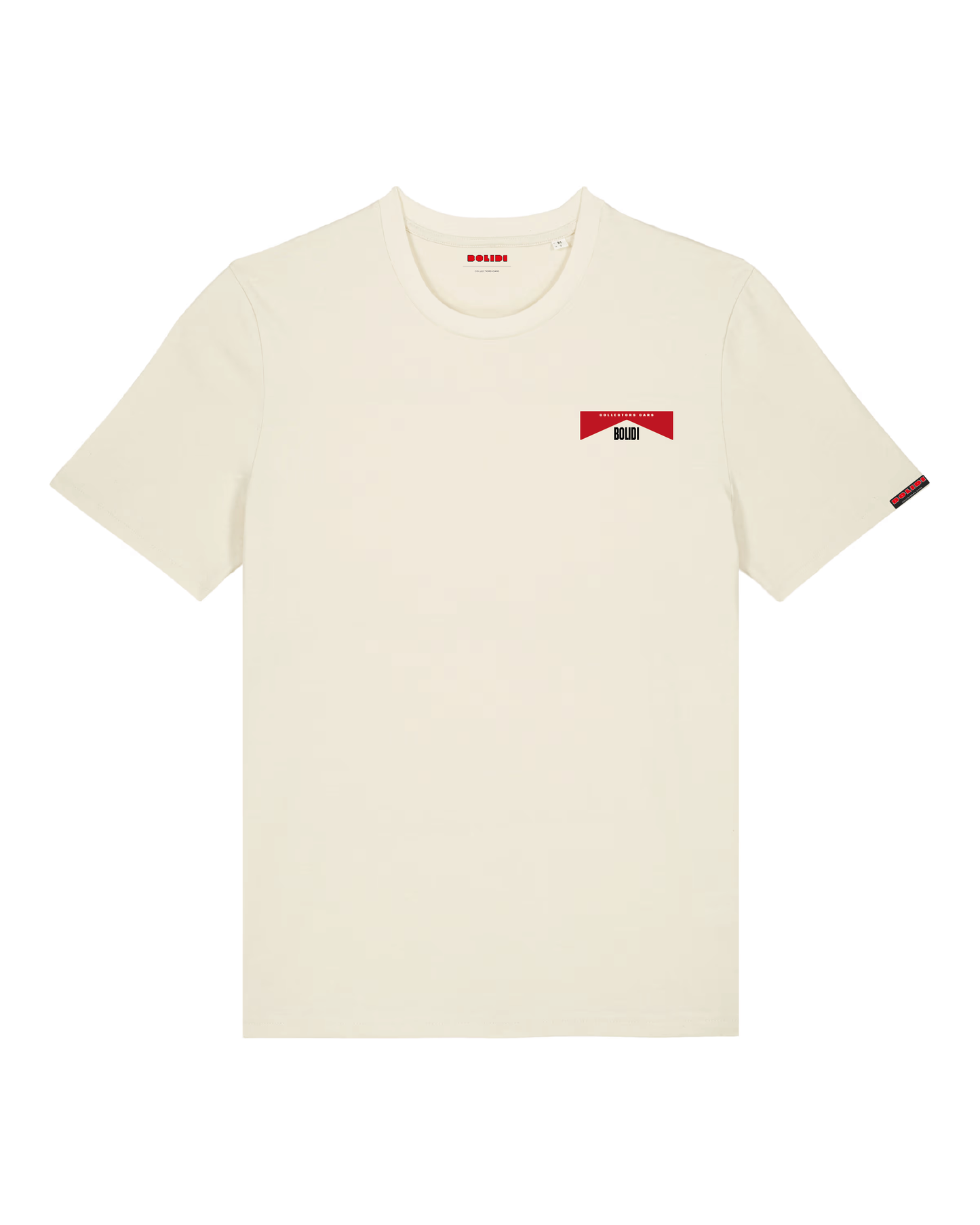 Bolidi white t-shirt front graphic Marlboro tribute