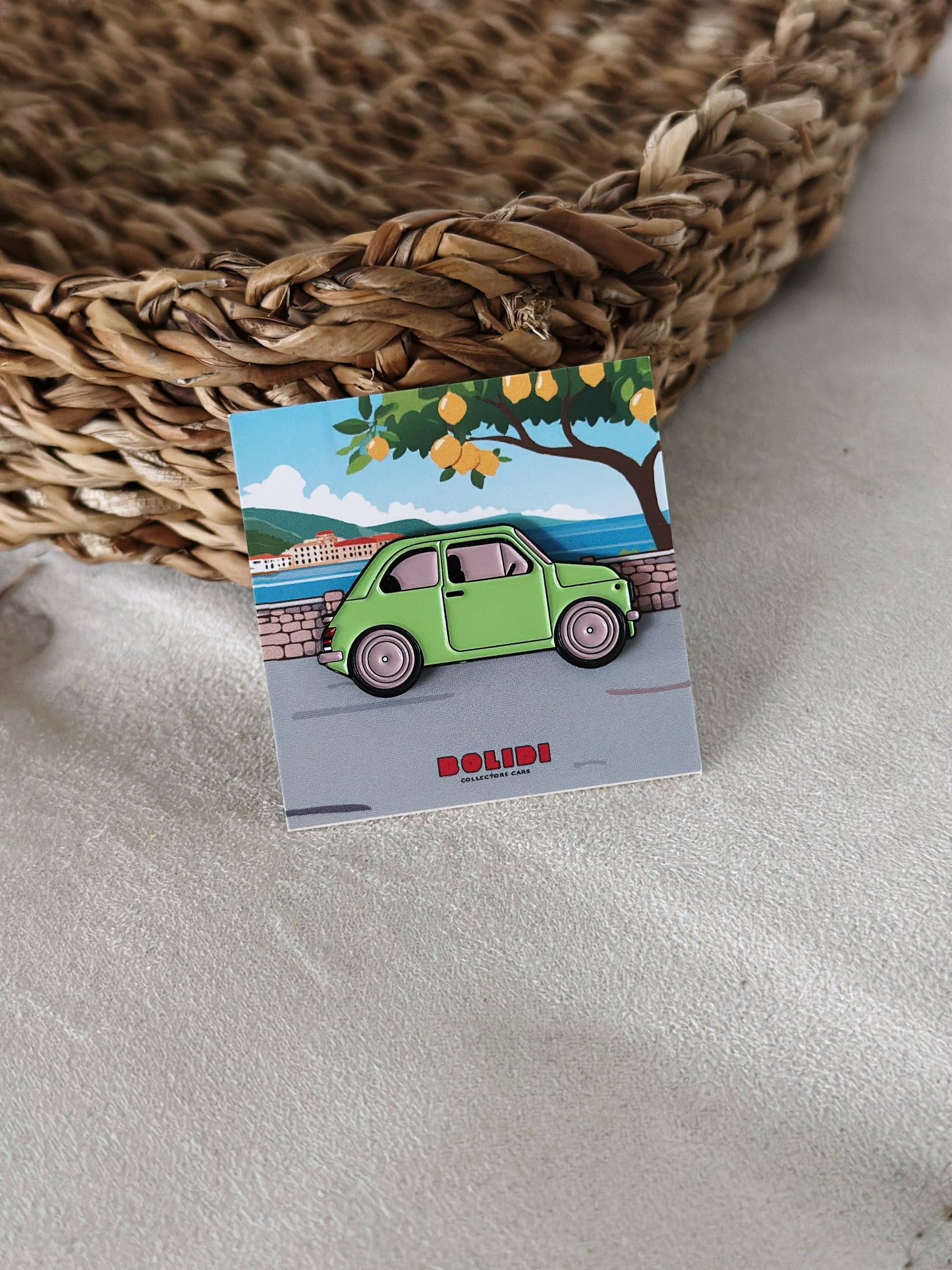 Fiat 500 - Enamel Pin | The Italian icon of timeless design