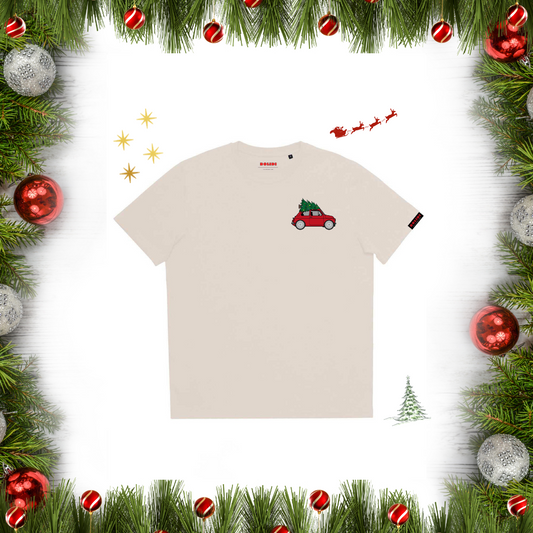 Fiat 500 Chrstmas t-shirt tree decorations