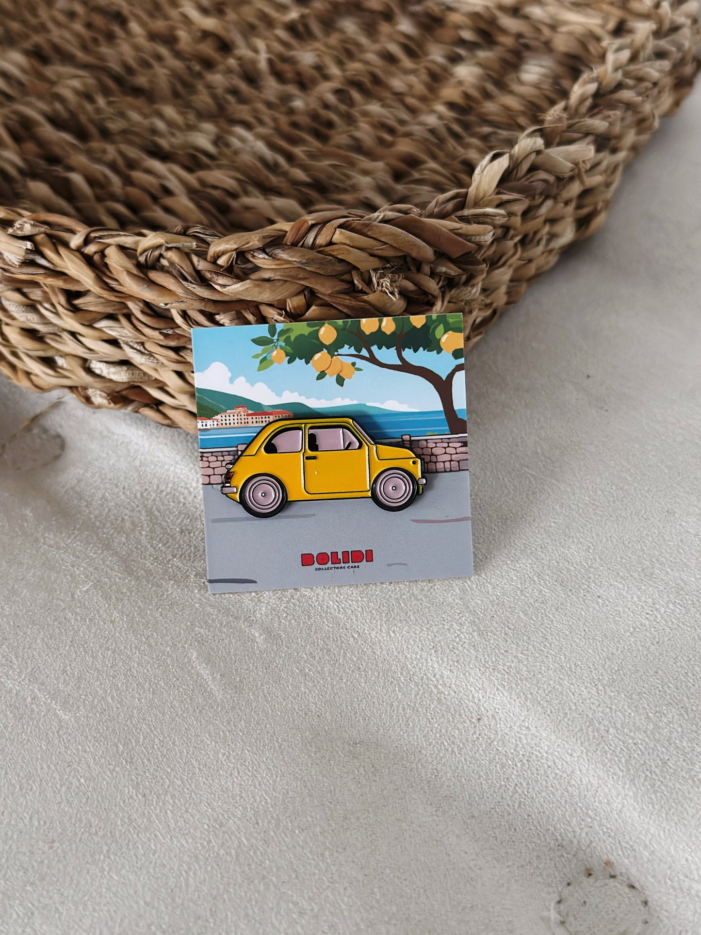 Fiat 500 - Enamel Pin | The Italian icon of timeless design