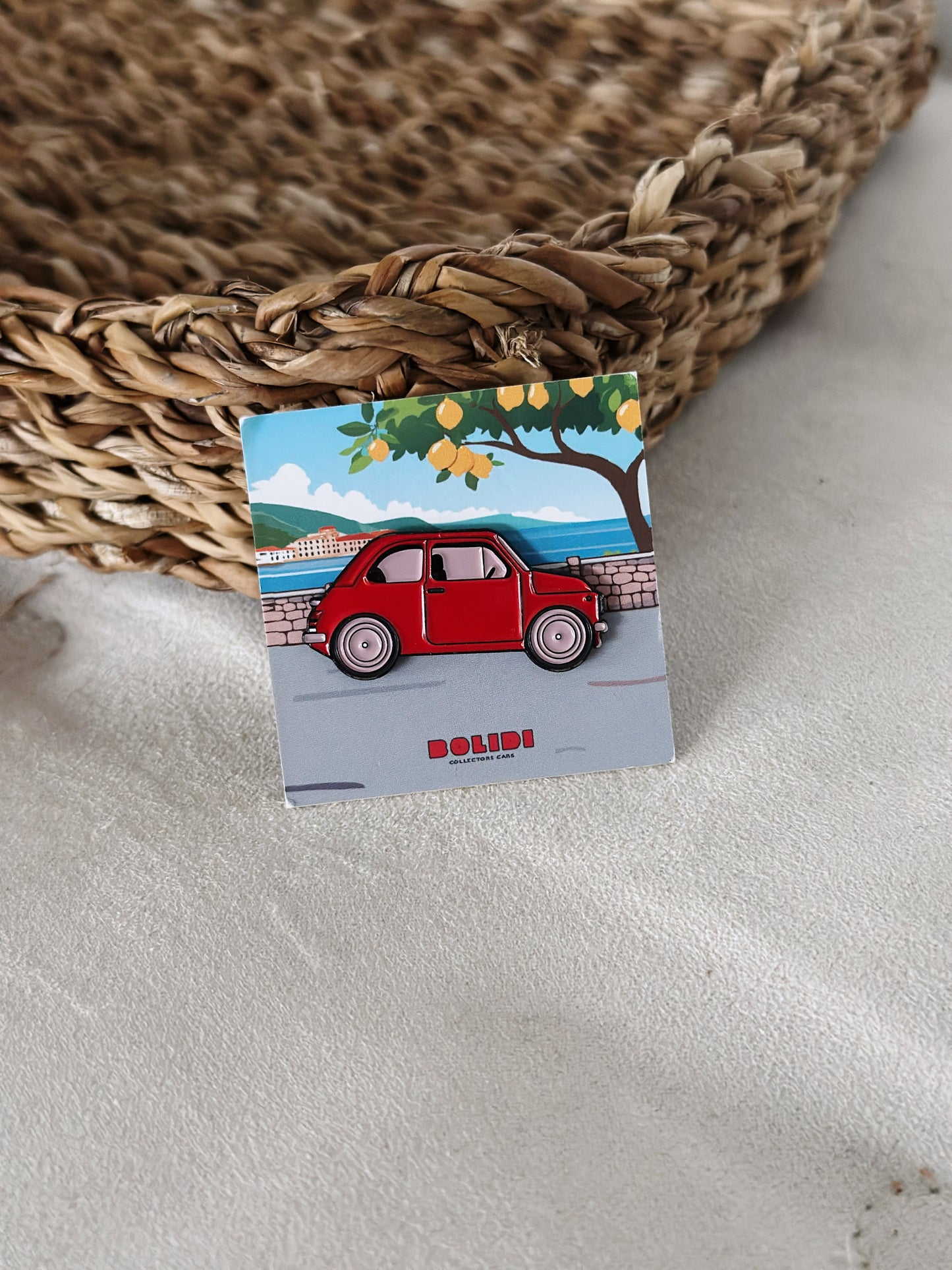Fiat 500 - Enamel Pin | The Italian icon of timeless design