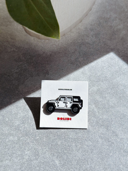 Jeep Wrangler Unlimited JK Enamel Pin - The Ultimate Off-Road Icon