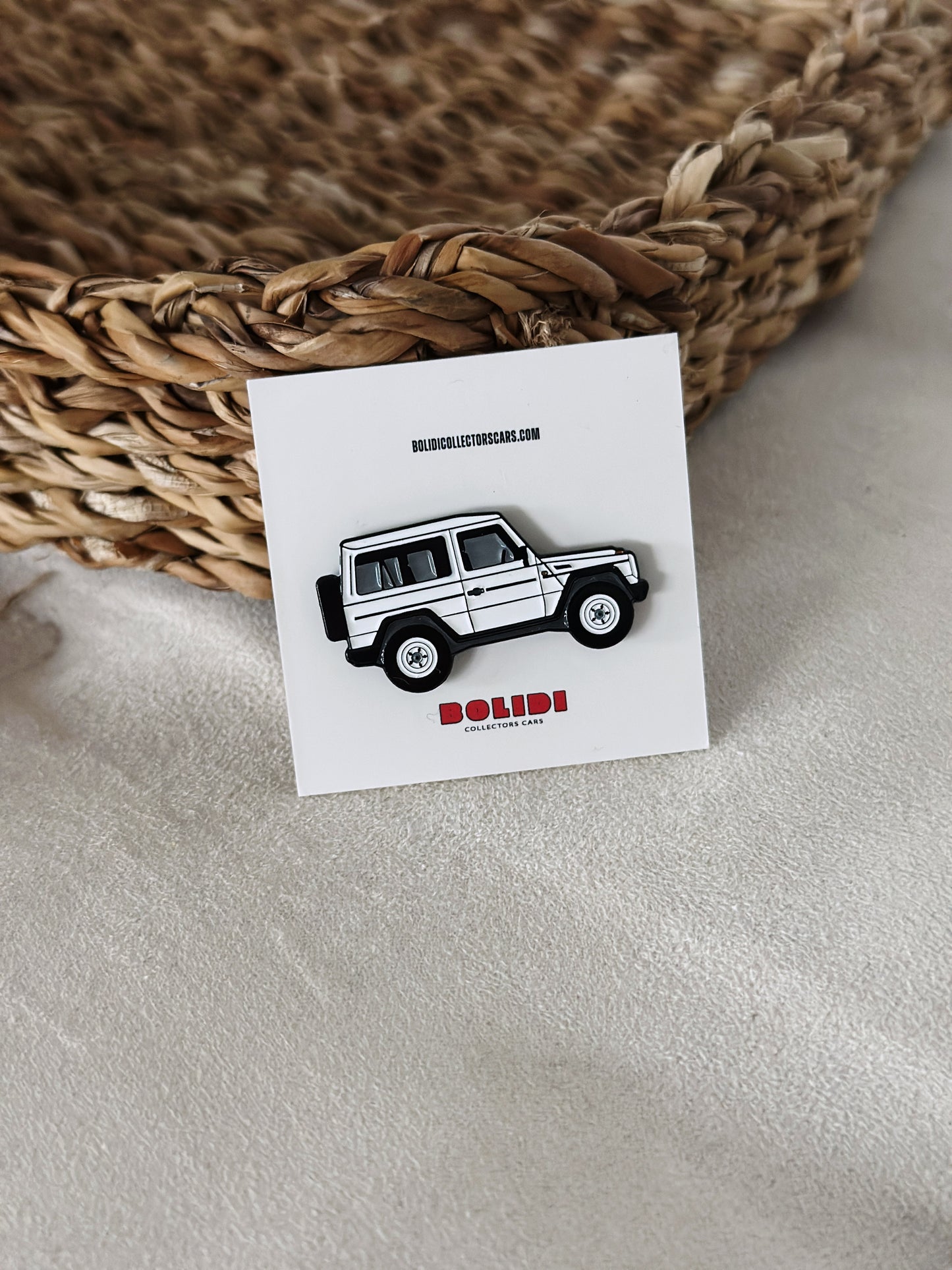 Mercedes-Benz W460 200GE 1992 Enamel Pin | Icon of Off-Road Mastery