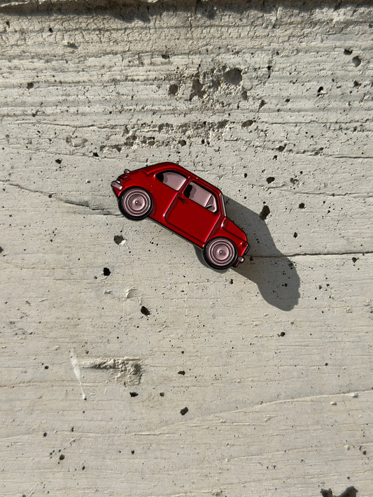 Fiat 500 - Enamel Pin | The Italian icon of timeless design