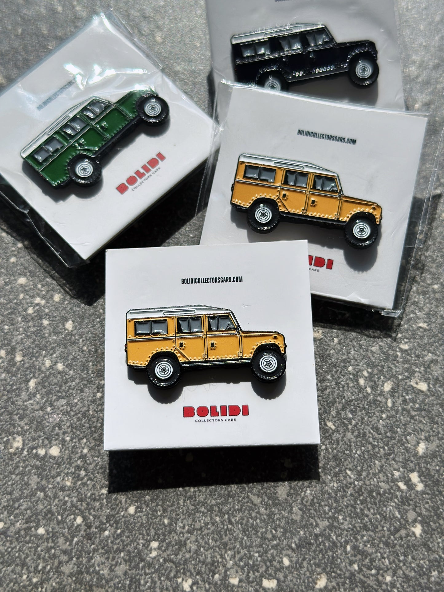 Defender Series III Green Enamel Pin - Iconic Offroad Adventure Collectible