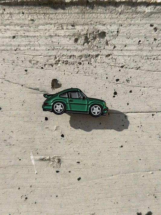 Porsche 911 Carrera 3.2 Enamel Pin | A Tribute to the Iconic 80s Sports Car