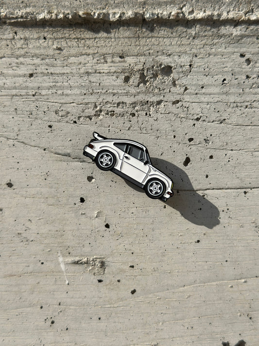 Porsche 911 Carrera 3.2 Enamel Pin | A Tribute to the Iconic 80s Sports Car