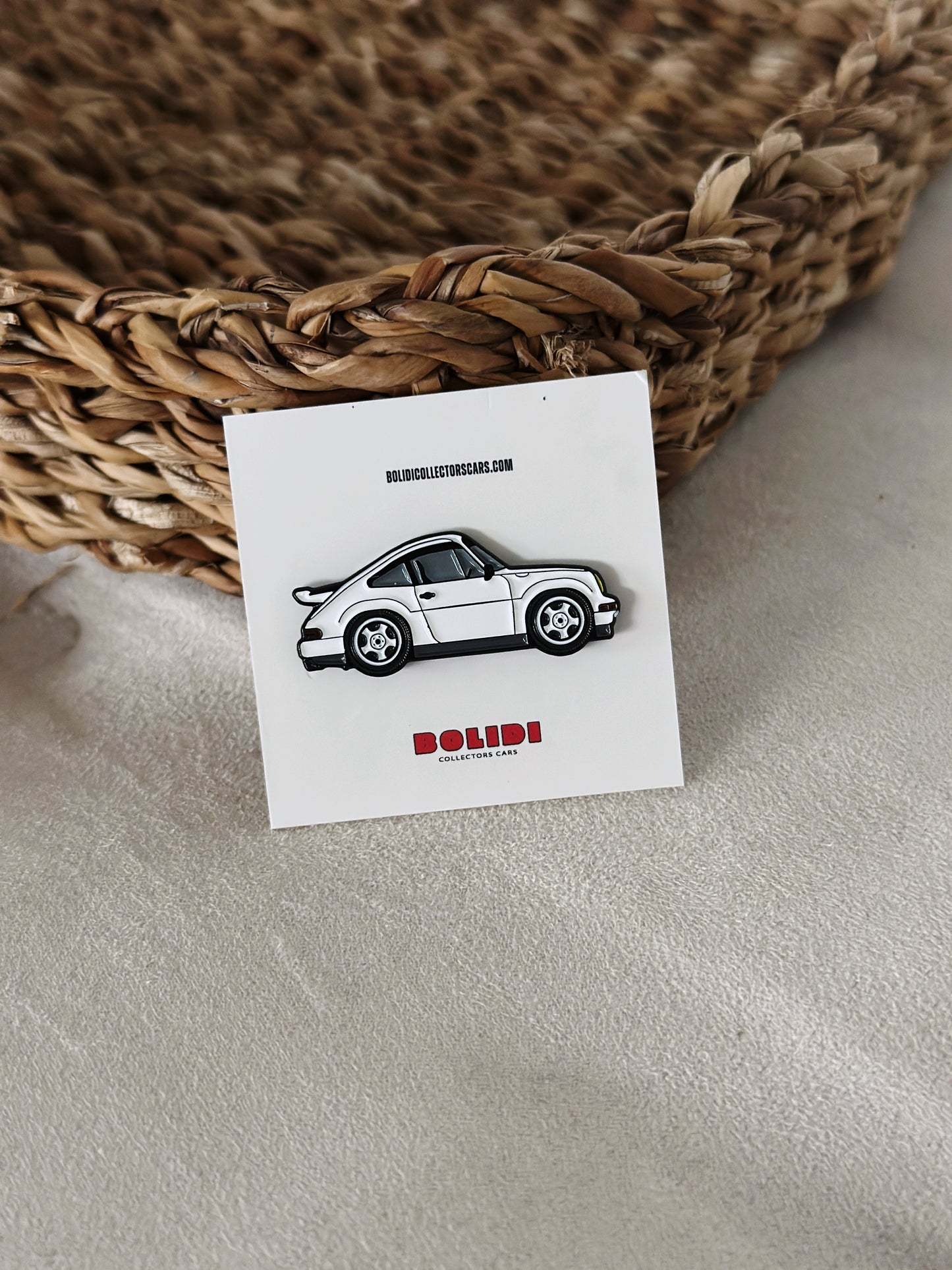 Porsche 911 Carrera 3.2 Enamel Pin | A Tribute to the Iconic 80s Sports Car