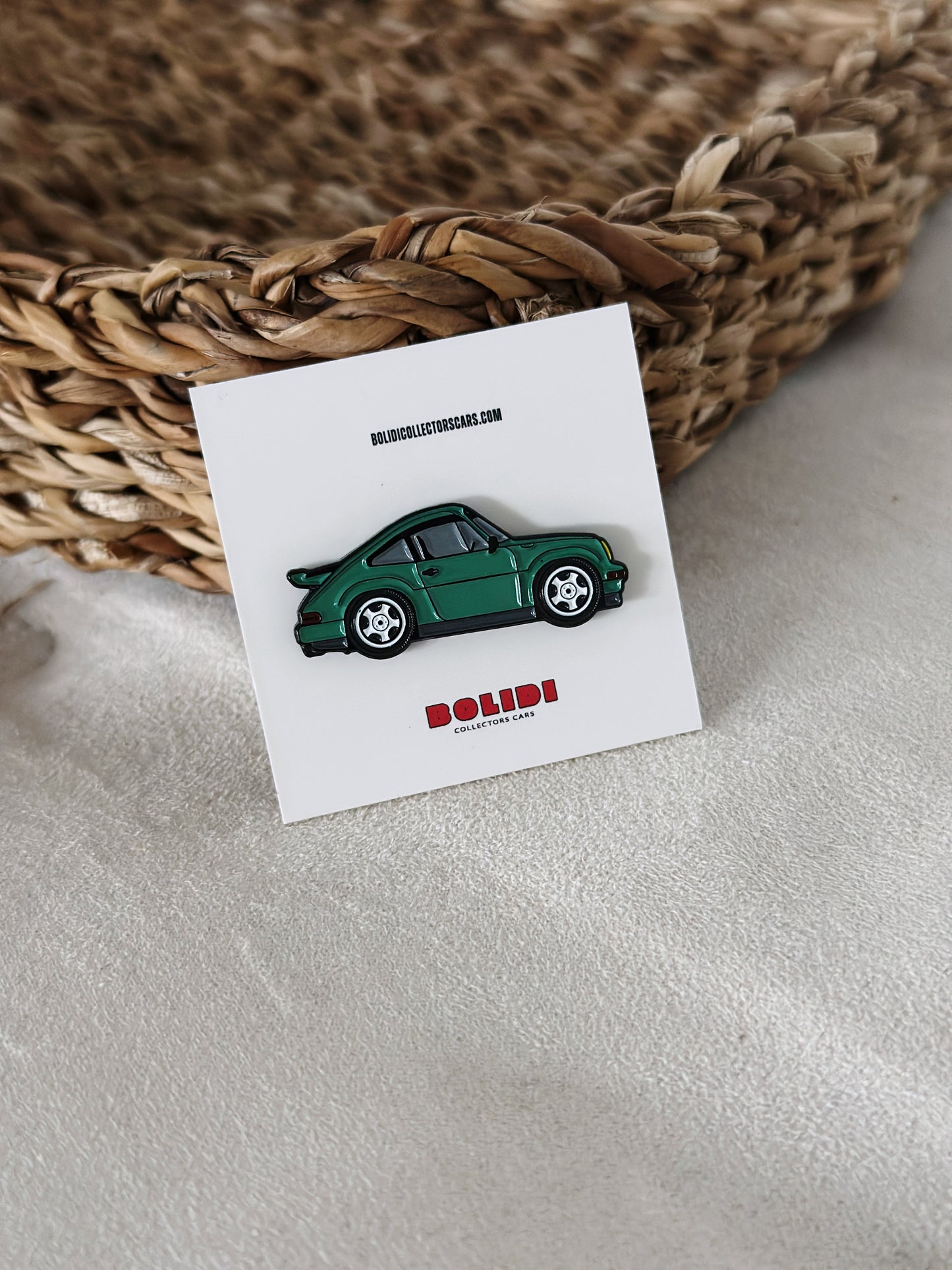 Porsche 911 Carrera 3.2 Enamel Pin | A Tribute to the Iconic 80s Sports Car