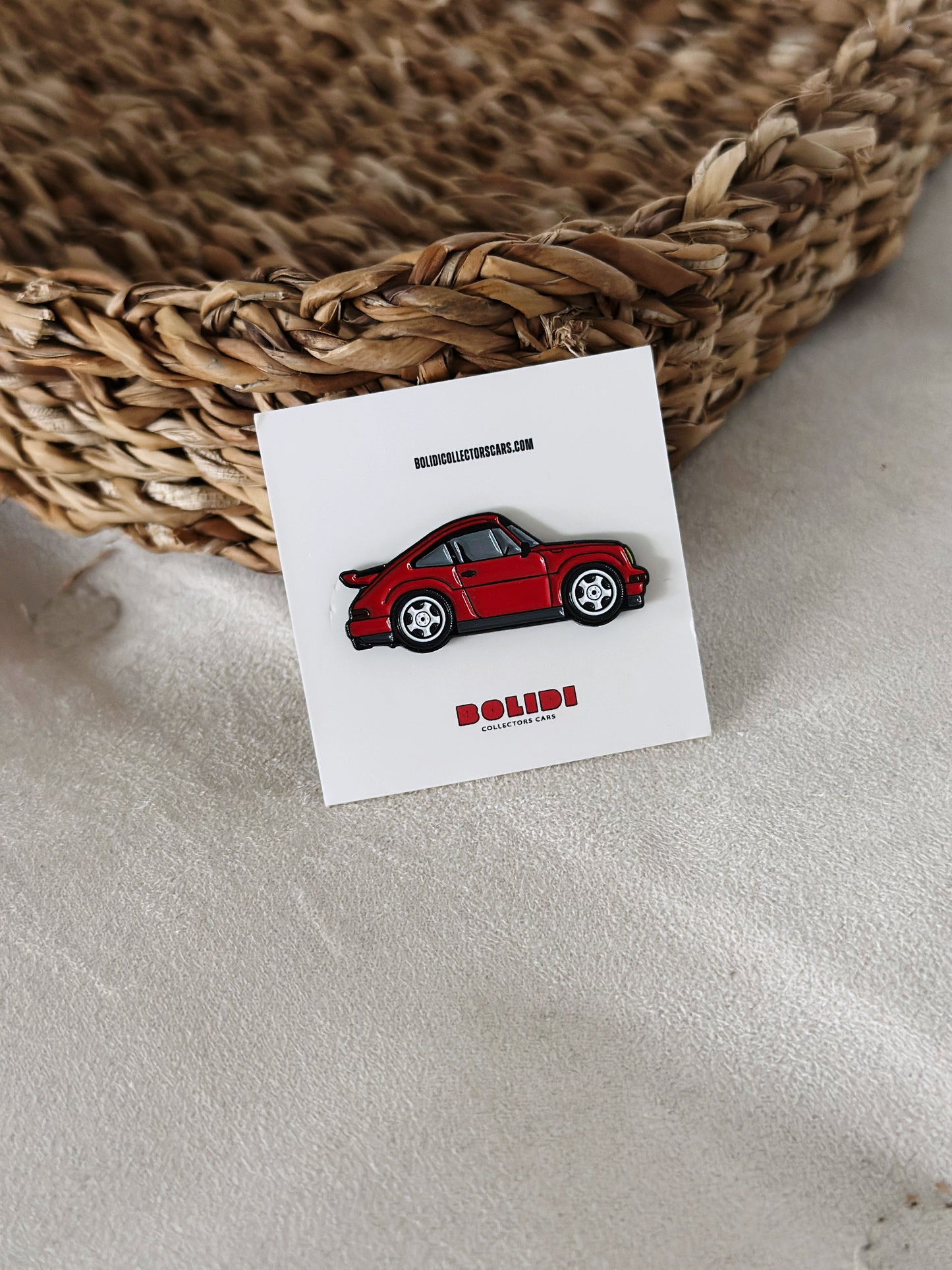 Porsche 911 Carrera 3.2 Enamel Pin | A Tribute to the Iconic 80s Sports Car