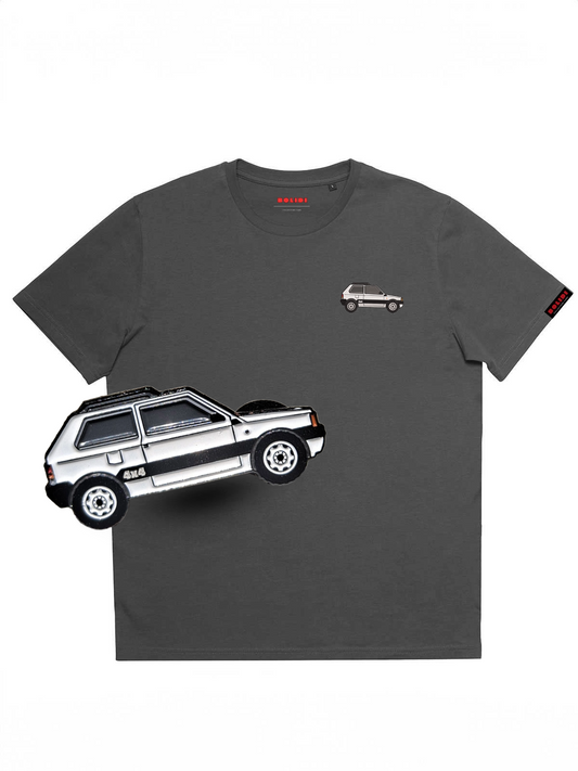 T-shirt + Pin - Fiat Panda 4x4