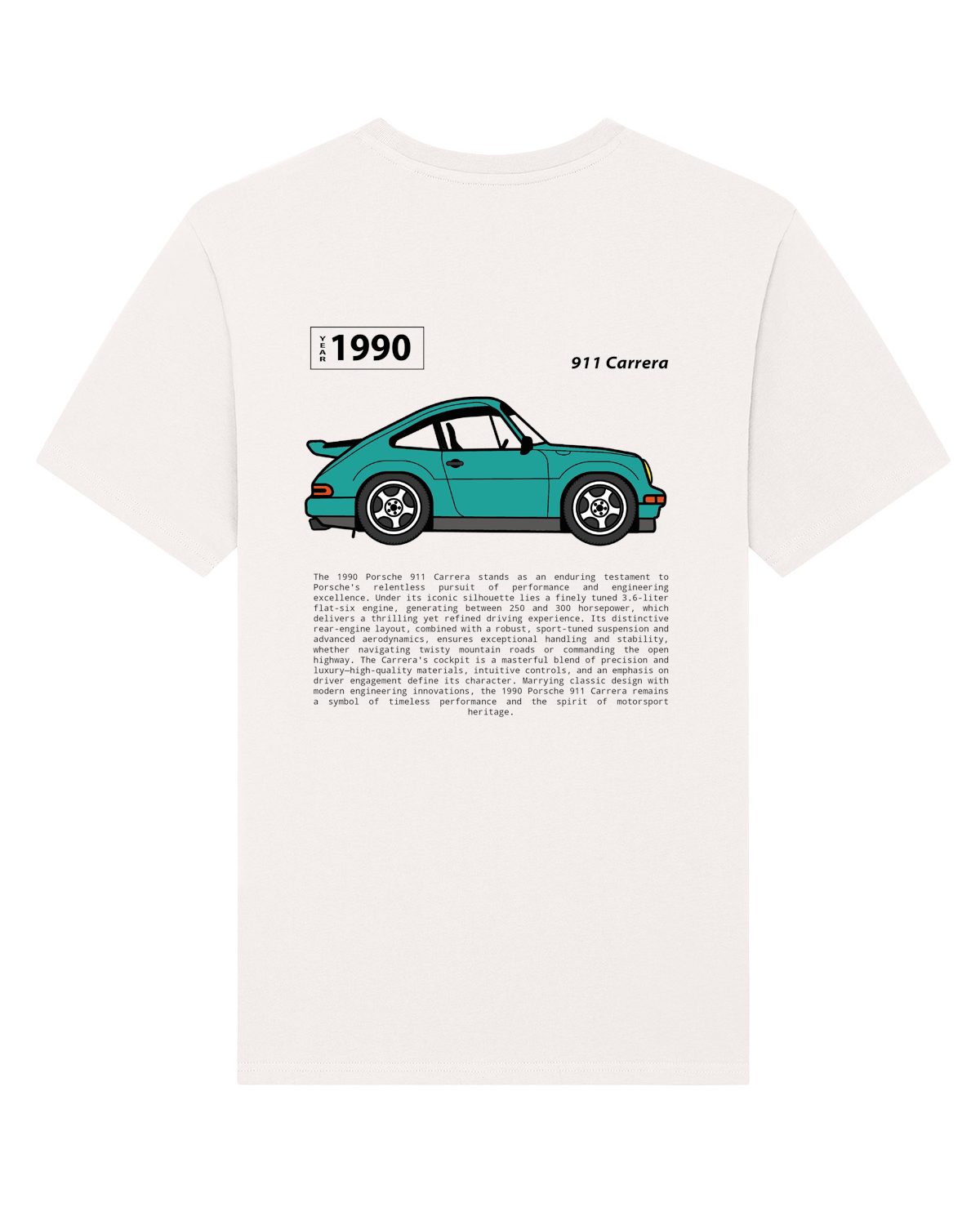 Porsche 911 Carrera - 1990 Tribute Tee