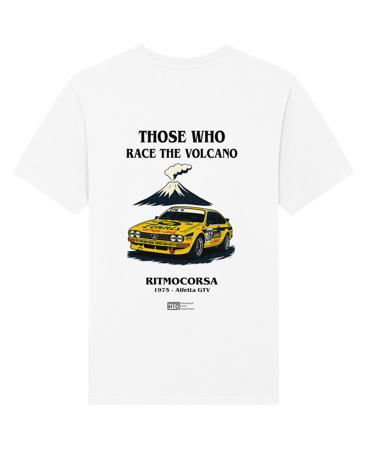 Bolidi x Ritmocorsa HTD - Alfa Romeo Alfetta GTV Tee + Pin old