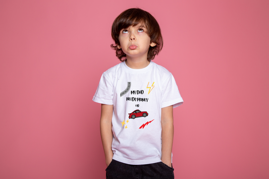Kids T-Shirt - My Dad Needs Money for Porsche