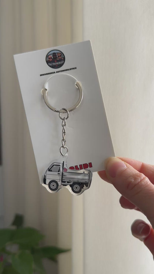Piaggio Quargo Keychain x "Il Retronebbia Talkshow"